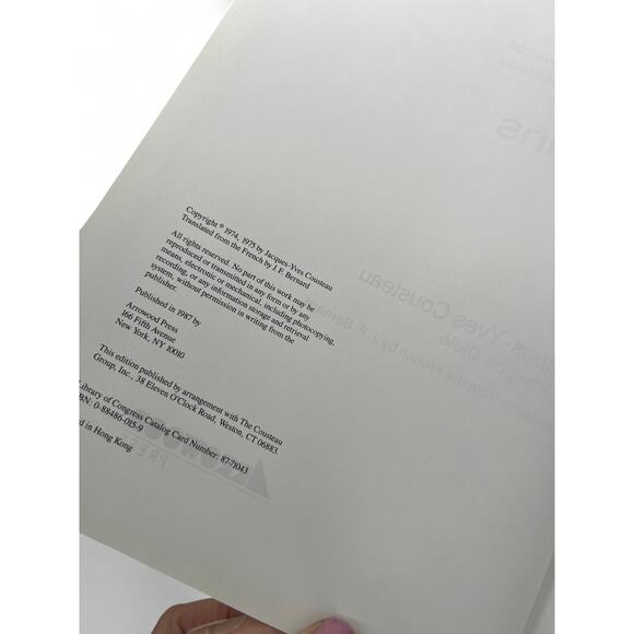 Set 4 Vintage 80's 1980's Whales Jacques Cousteau Sharks Dolphin Coffee Table - Picture 11 of 16